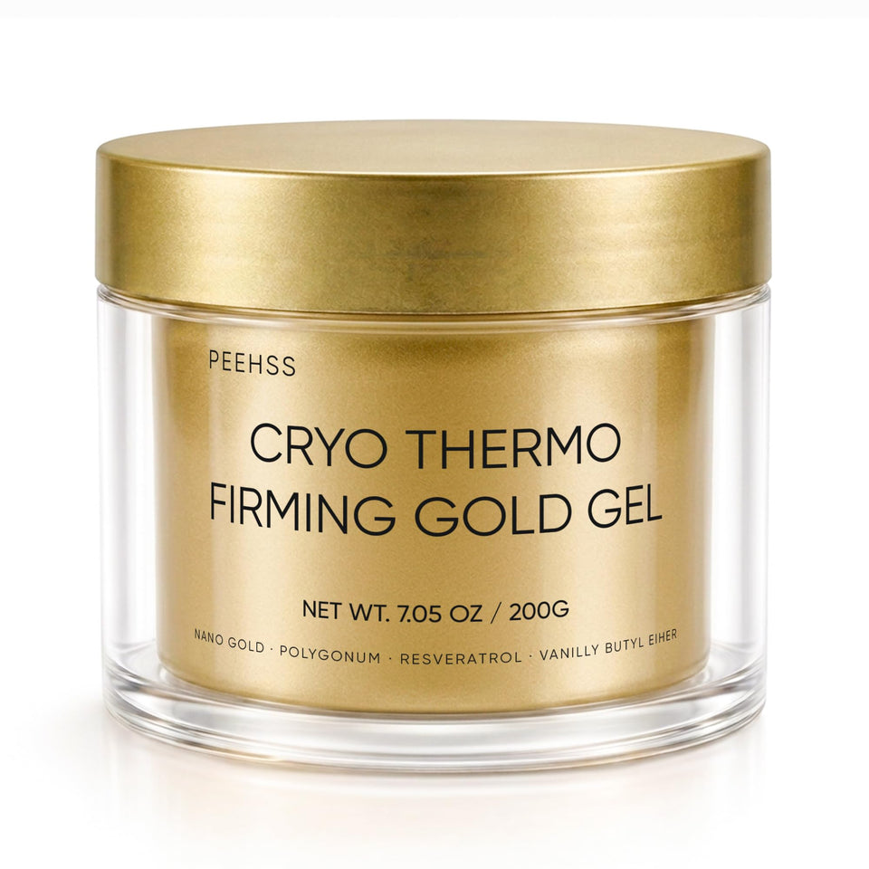 Peehss front packaging showing the gold gel and benefits