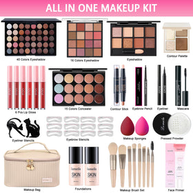 Peenice open eyeshadow palettes showing pigment variety and blendability