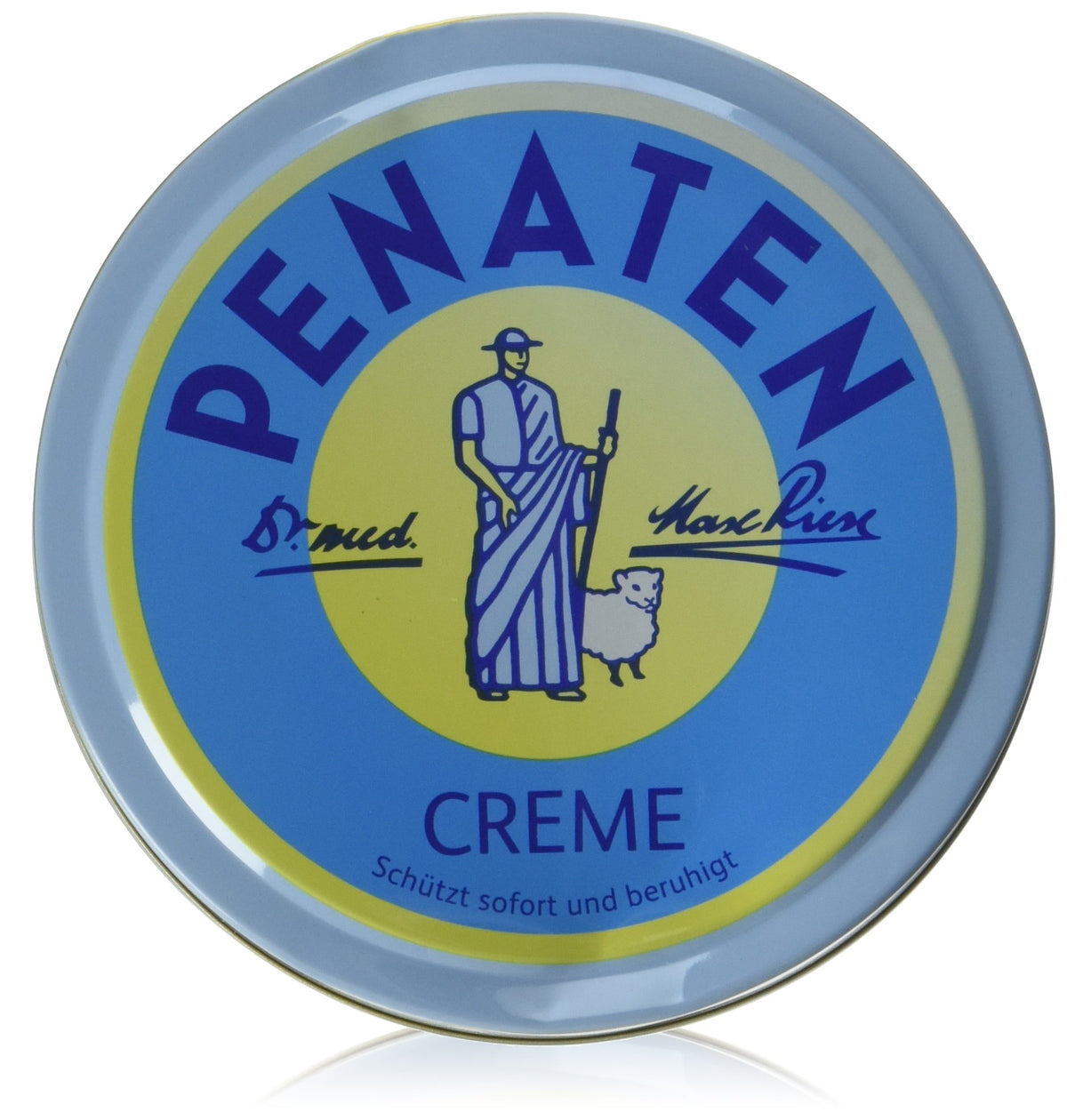 Penaten tube front view showing 150ml label and protective cream benefits