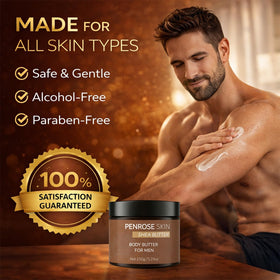 Penrose Skin cream on hand being applied for non-greasy benefit