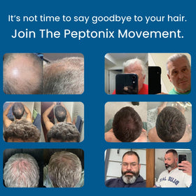 Peptonix serum texture close-up showing lightweight non-greasy consistency