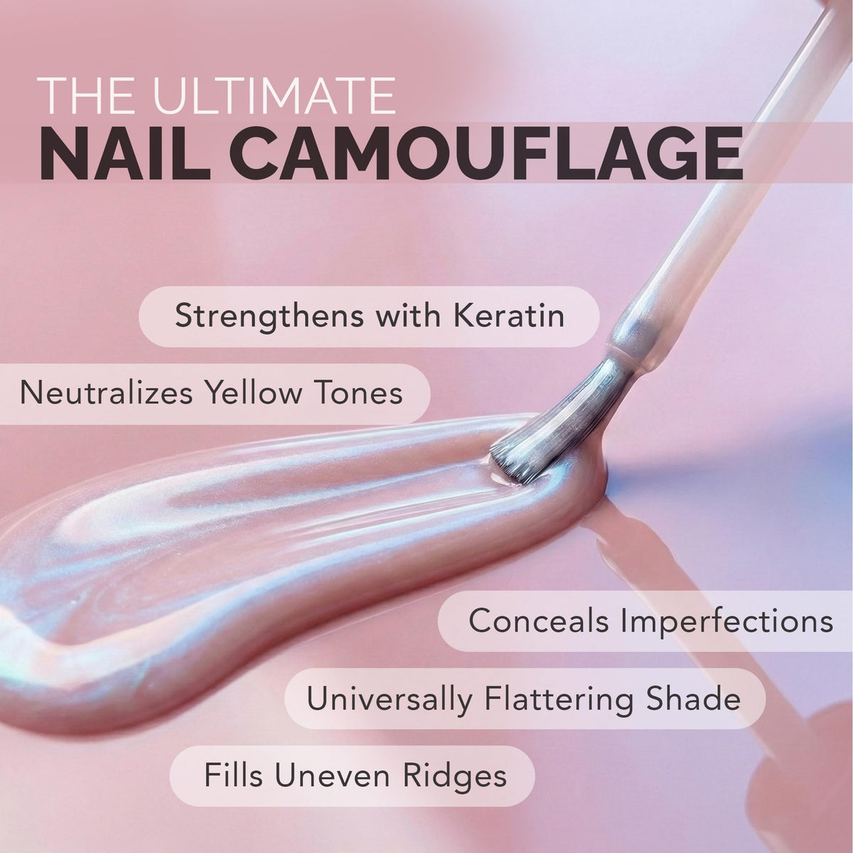 Perfect Formula label close-up showing keratin ingredient for strengthening