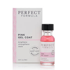 Perfect Formula on finished manicure in lifestyle setting displaying salon-quality shine