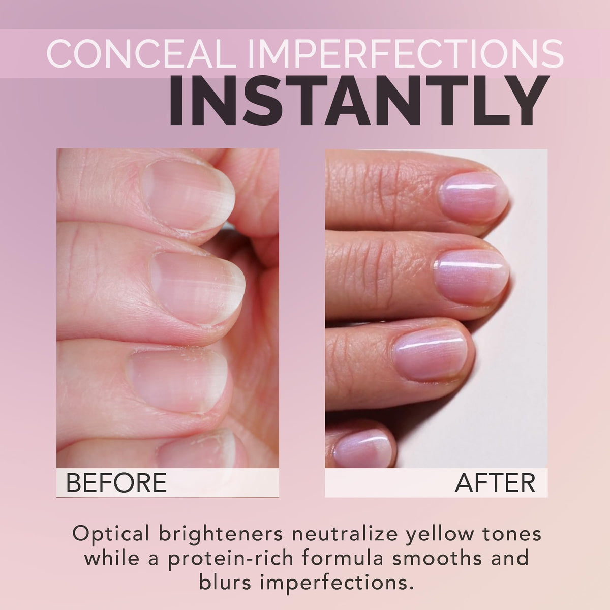 Perfect Formula held in hand showing .6 oz scale and portable benefit
