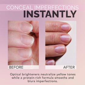 Perfect Formula held in hand showing .6 oz scale and portable benefit