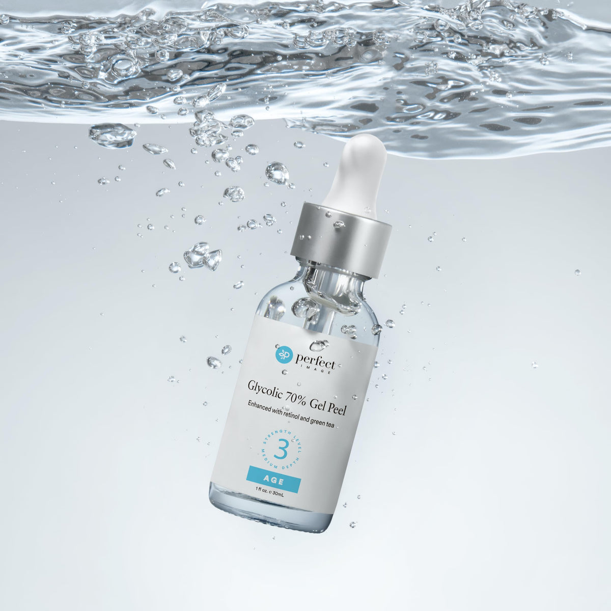 Perfect Image user applying sunscreen after peel illustrating sun protection benefit