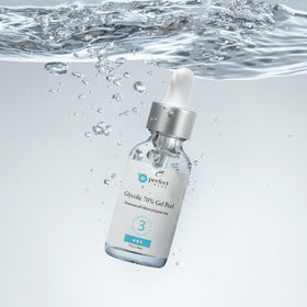 Perfect Image user applying sunscreen after peel illustrating sun protection benefit