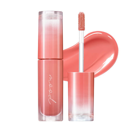 Peripera front packaging showing coral tint and compact design benefit