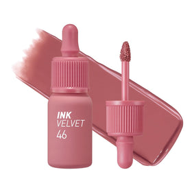 Peripera front packaging shows shade 046 Pink Mauve Nude and brand appeal