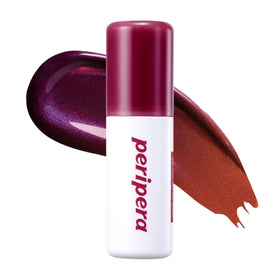 Peripera front packaging showing Black Cherry shade and travel convenience