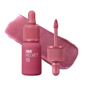 Peripera front packaging showing shade 018 Star Plum Pink, vibrant and identifiable