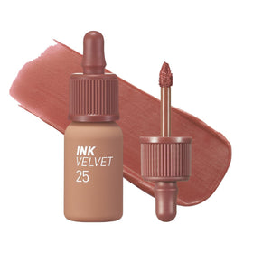 Peripera front packaging showing Cinnamon Nude and label benefit longwear