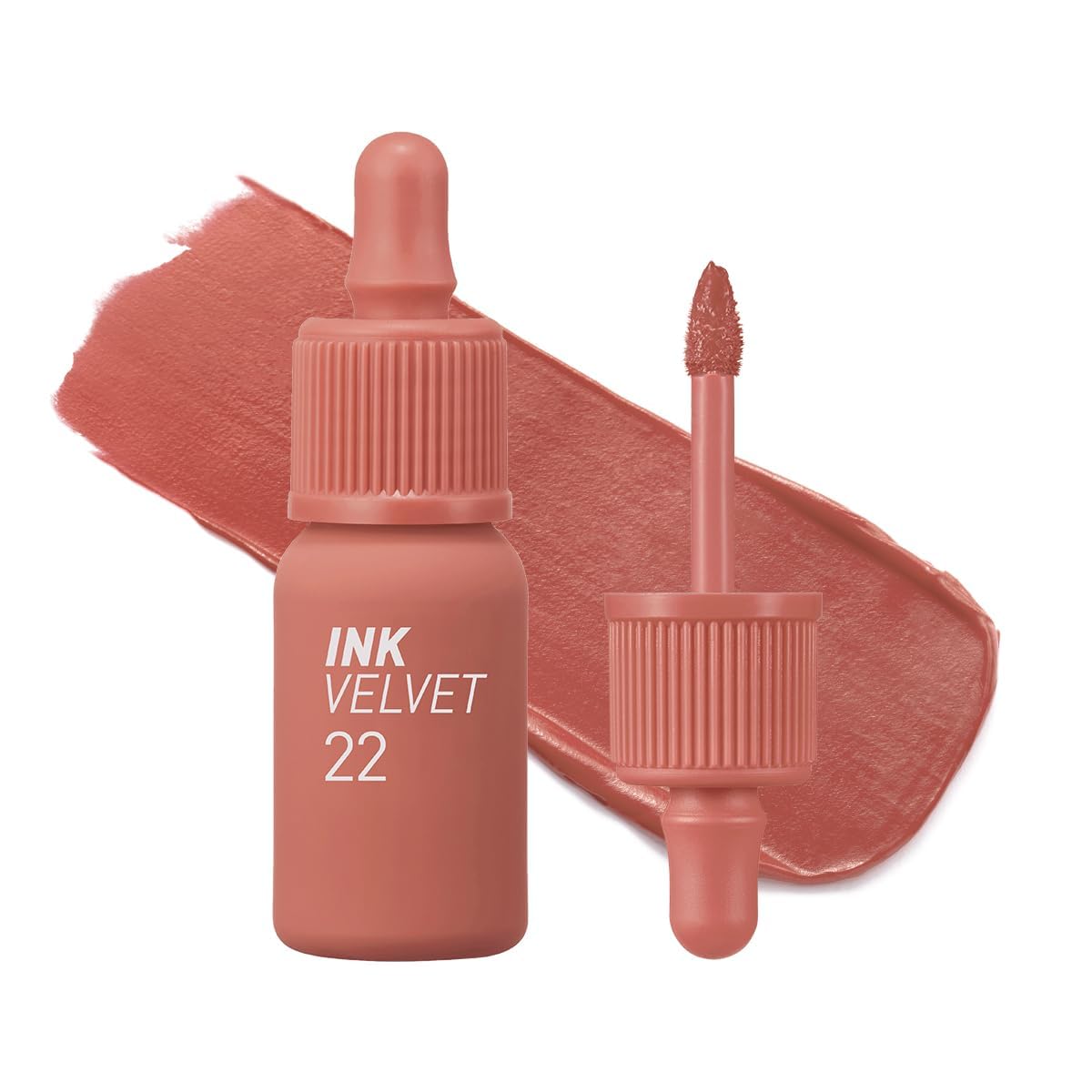 Peripera front packaging showing product and shade 022 bouquet nude for easy identification