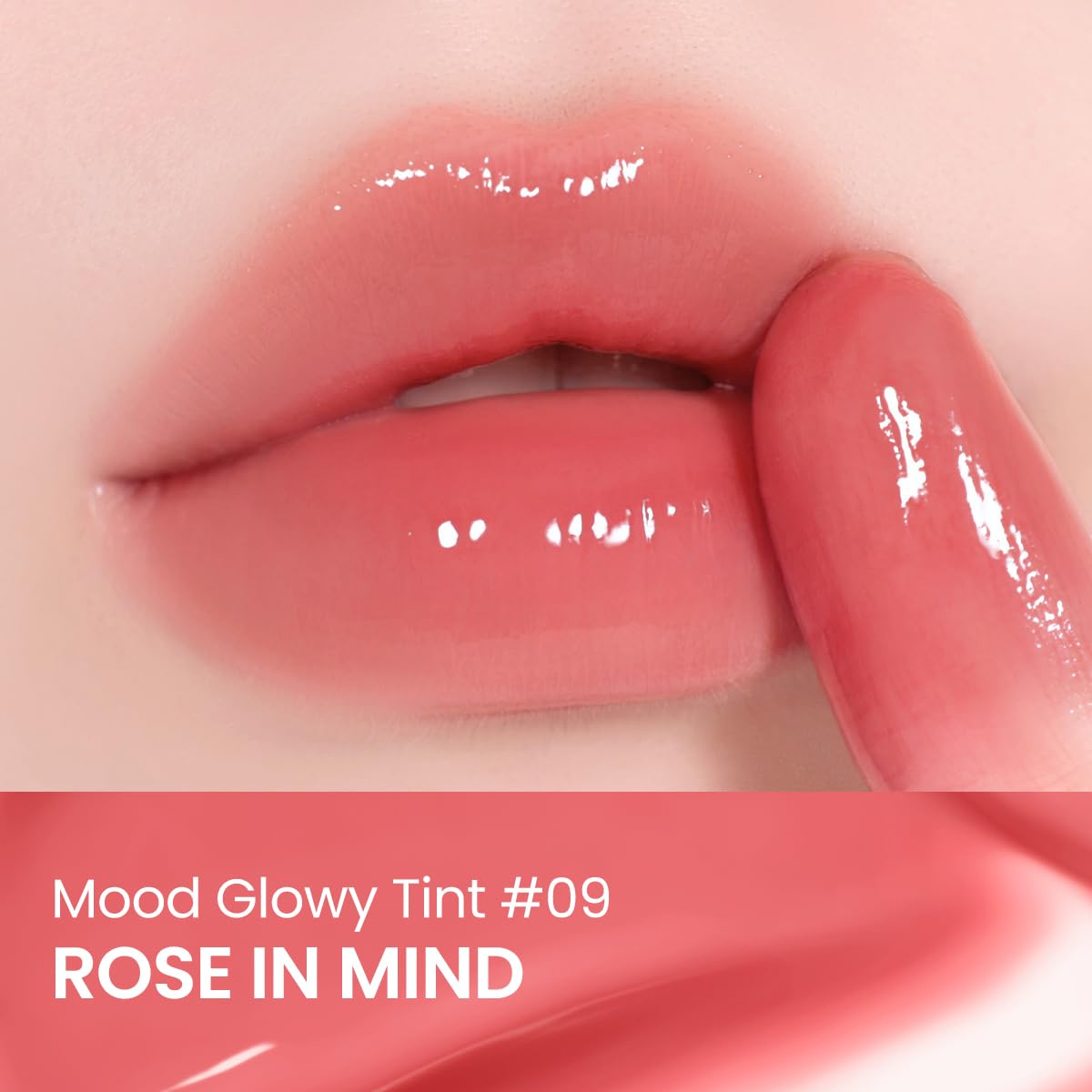 Peripera Mood Glowy Tint inside a makeup bag lifestyle shot showing everyday convenience