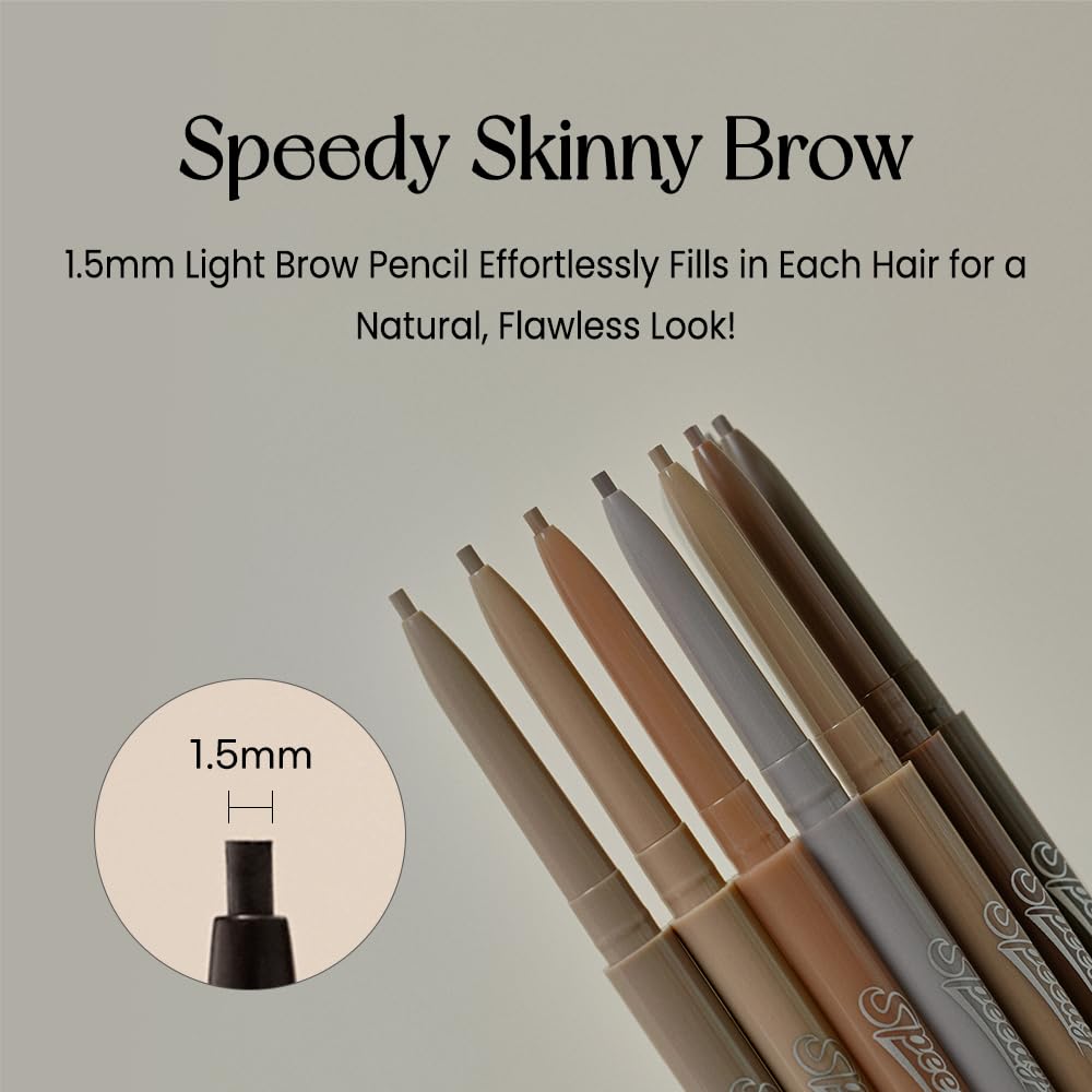 PERIPERA dual-ended spoolie detail grooms brows for neat finish
