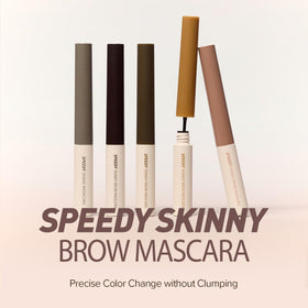 Peripera slim 15-degree brush close-up for precise brow control