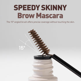 Peripera beige ash formula swatch showing smooth, clump-free texture