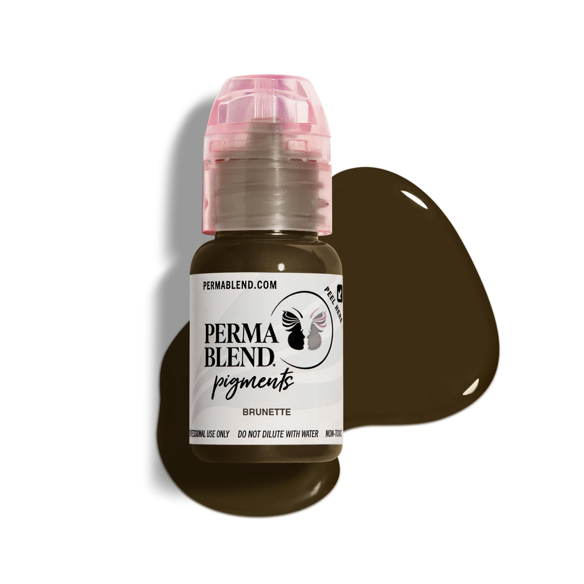 Perma Blend Brunette front bottle showing professional pigment and clear labeling