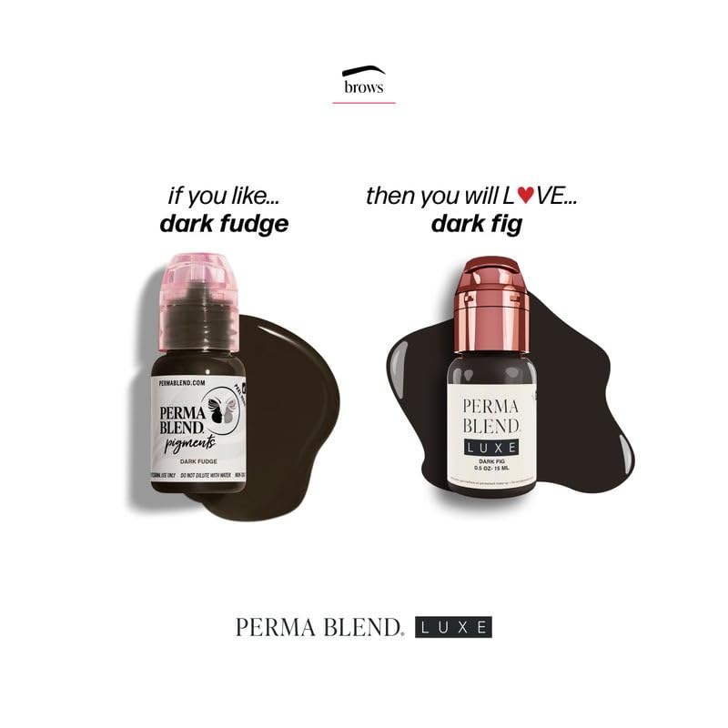 Perma Blend pigment drop texture close-up showing smooth dispersion benefit
