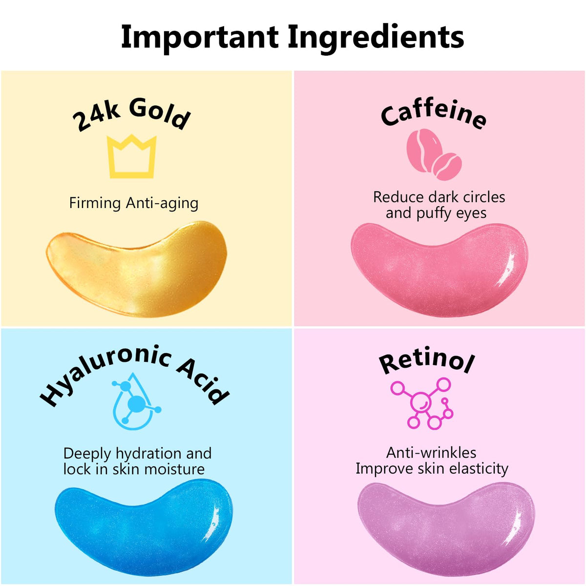 Permotary ingredients arranged featuring collagen hyaluronic acid and botanicals