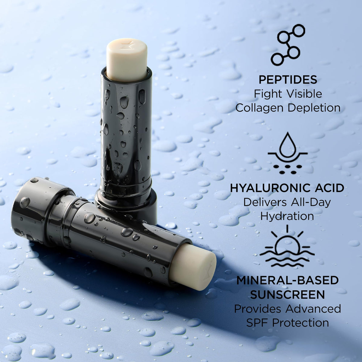 Perricone MD lip therapy in a handbag lifestyle scene for daily use convenience