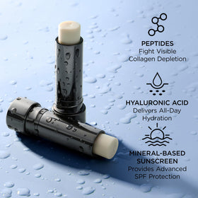 Perricone MD lip therapy in a handbag lifestyle scene for daily use convenience