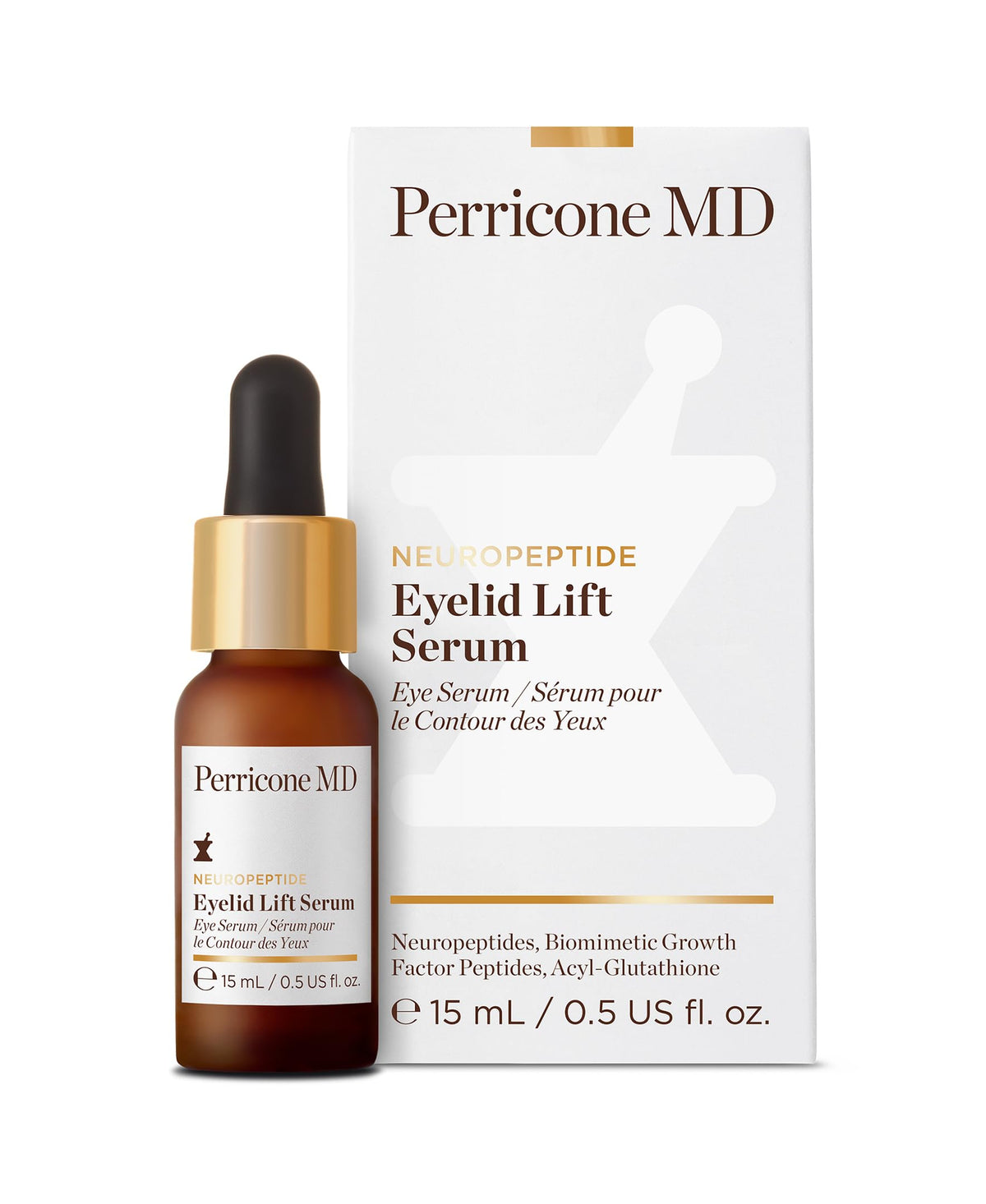Perricone MD dispenser detail illustrating precise serum application