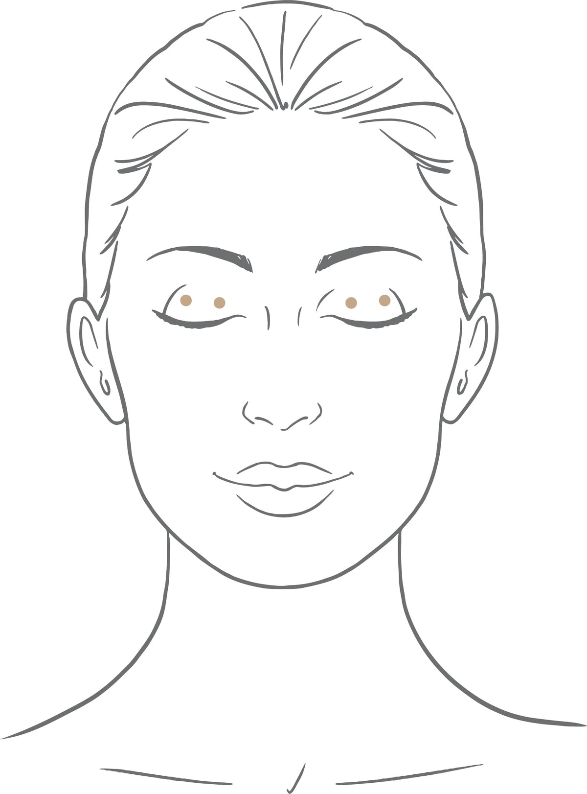Perricone MD eyeshadow on model lid illustrating brightening natural look