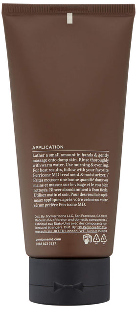 Perricone MD gel texture close-up reveals smooth consistency for gentle exfoliation