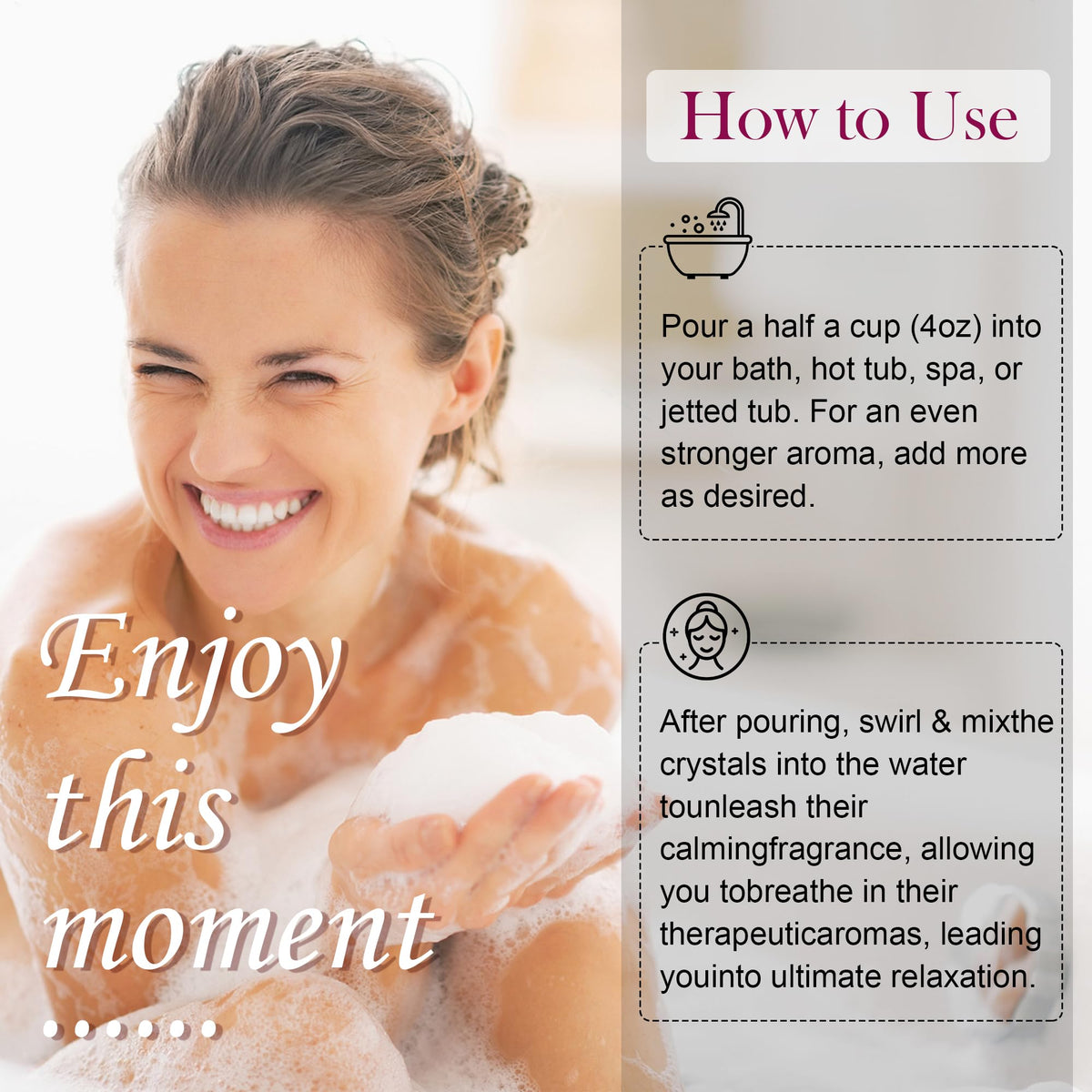Persidra foot soak setup with packet used, convenient relief for tired feet