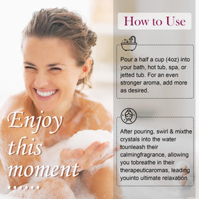 Persidra foot soak setup with packet used, convenient relief for tired feet