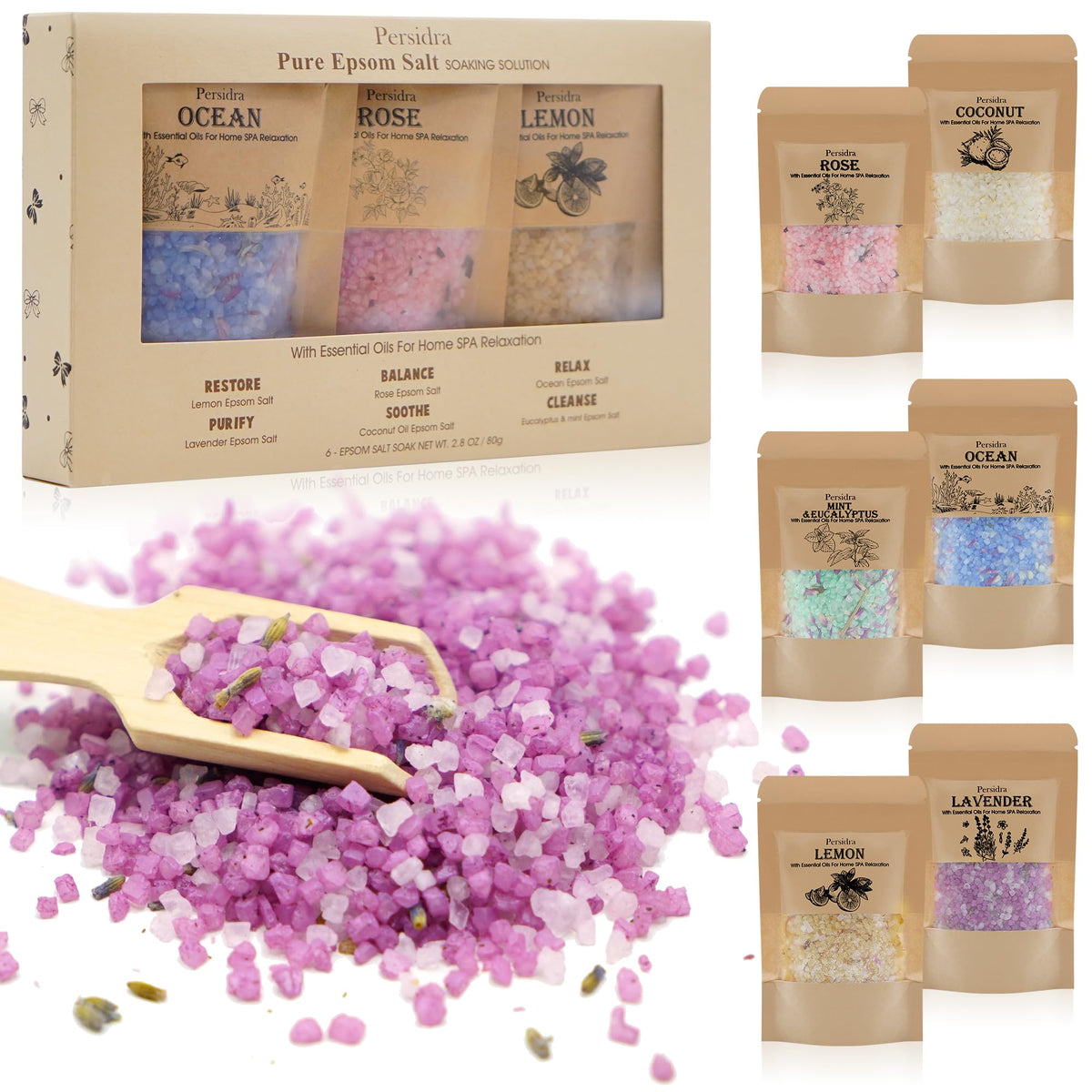 Persidra front packaging showing set and presentation, enhances gifting appeal