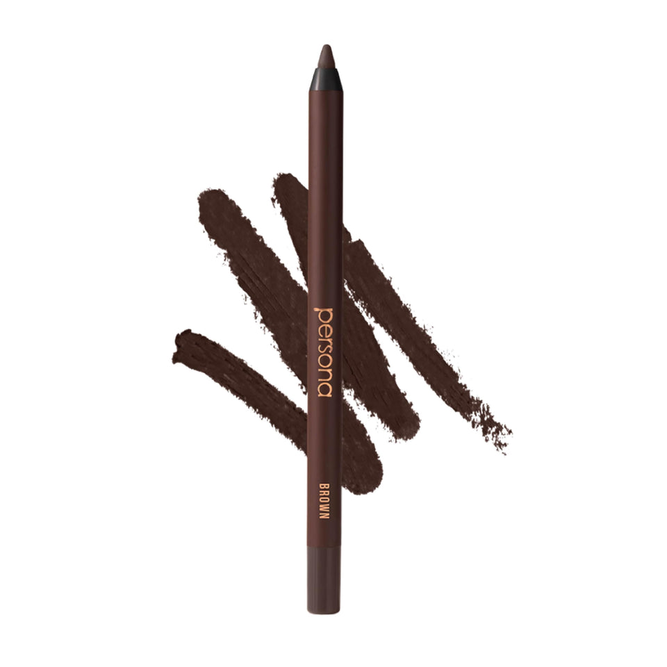 PERSONA eyeliner front packaging showing shade and sleek pencil design for easy selection