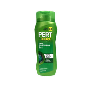 Pert Plus front packaging showing 13.5 oz bottle and clear labeling for easy selection