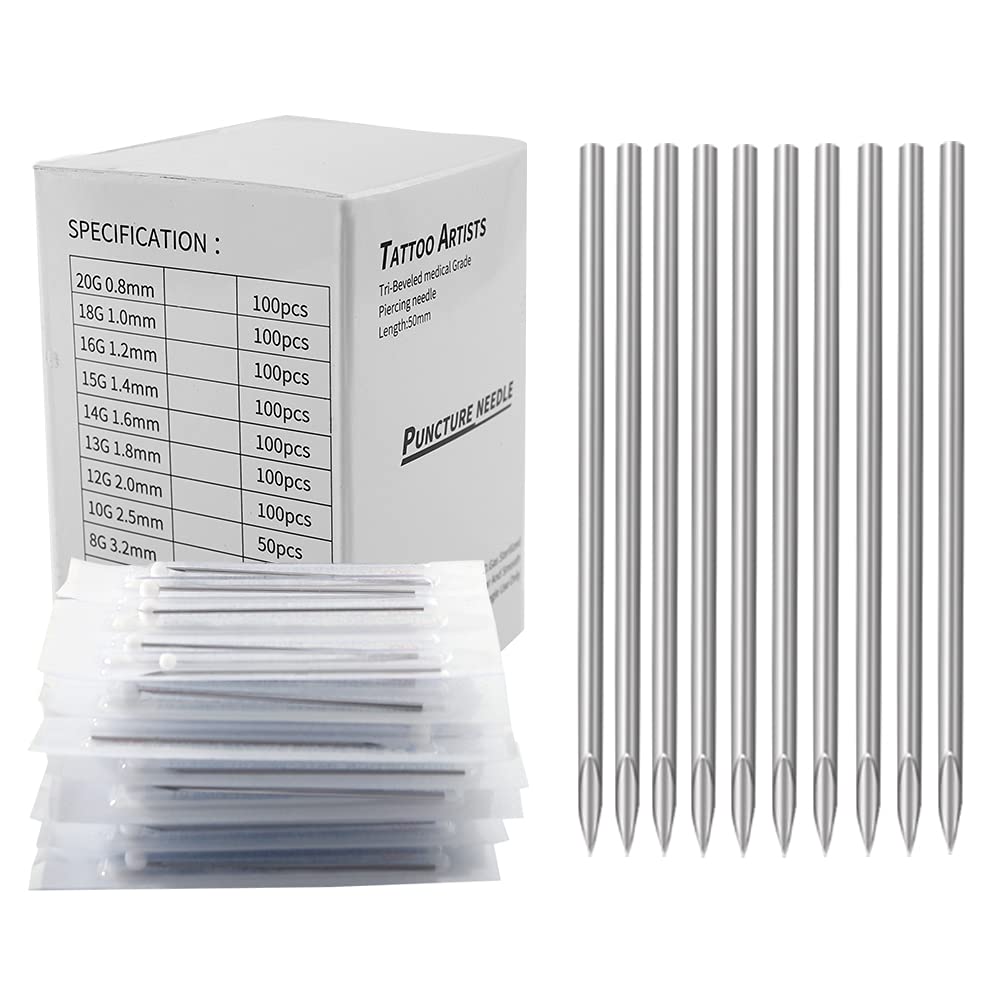 Peslief front packaging showing 100 sterile 16G needles and professional supply benefit