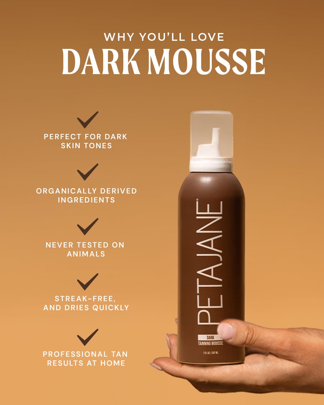 Peta Jane mousse texture close-up revealing lightweight creamy foam