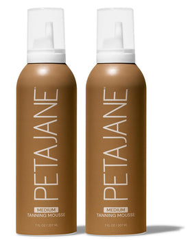 PETAJANE front packaging showing a medium tan benefit