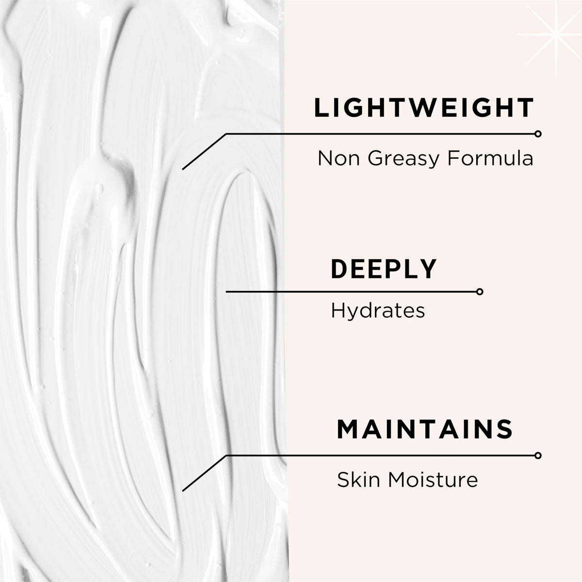 Petal Fresh butter being applied to arm showing smooth application and quick absorption