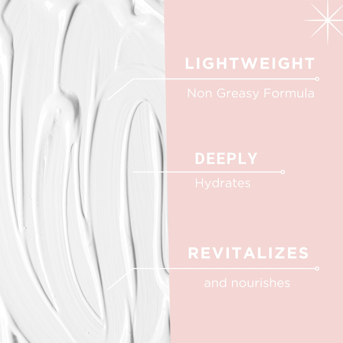 Petal Fresh jar in hand showing 8 oz scale and travel-friendly size