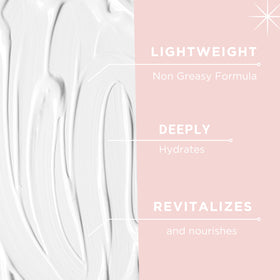 Petal Fresh jar in hand showing 8 oz scale and travel-friendly size