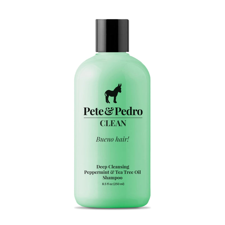 Pete & Pedro front bottle image showing product and clear label benefit