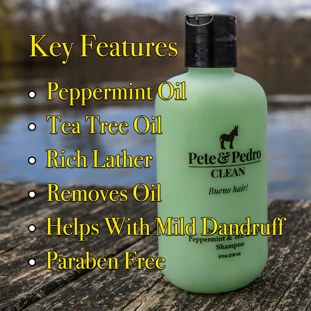 Pete & Pedro label close-up highlighting ingredients and packaging benefit