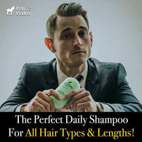 Pete & Pedro lather texture in hand showing rich foam and deep-clean benefit