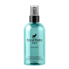 Pete & Pedro front bottle shot showing label and 8.5 oz size benefits