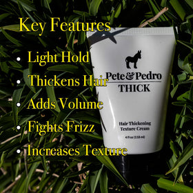 Pete & Pedro open jar showing cream texture and consistency for quick application benefit