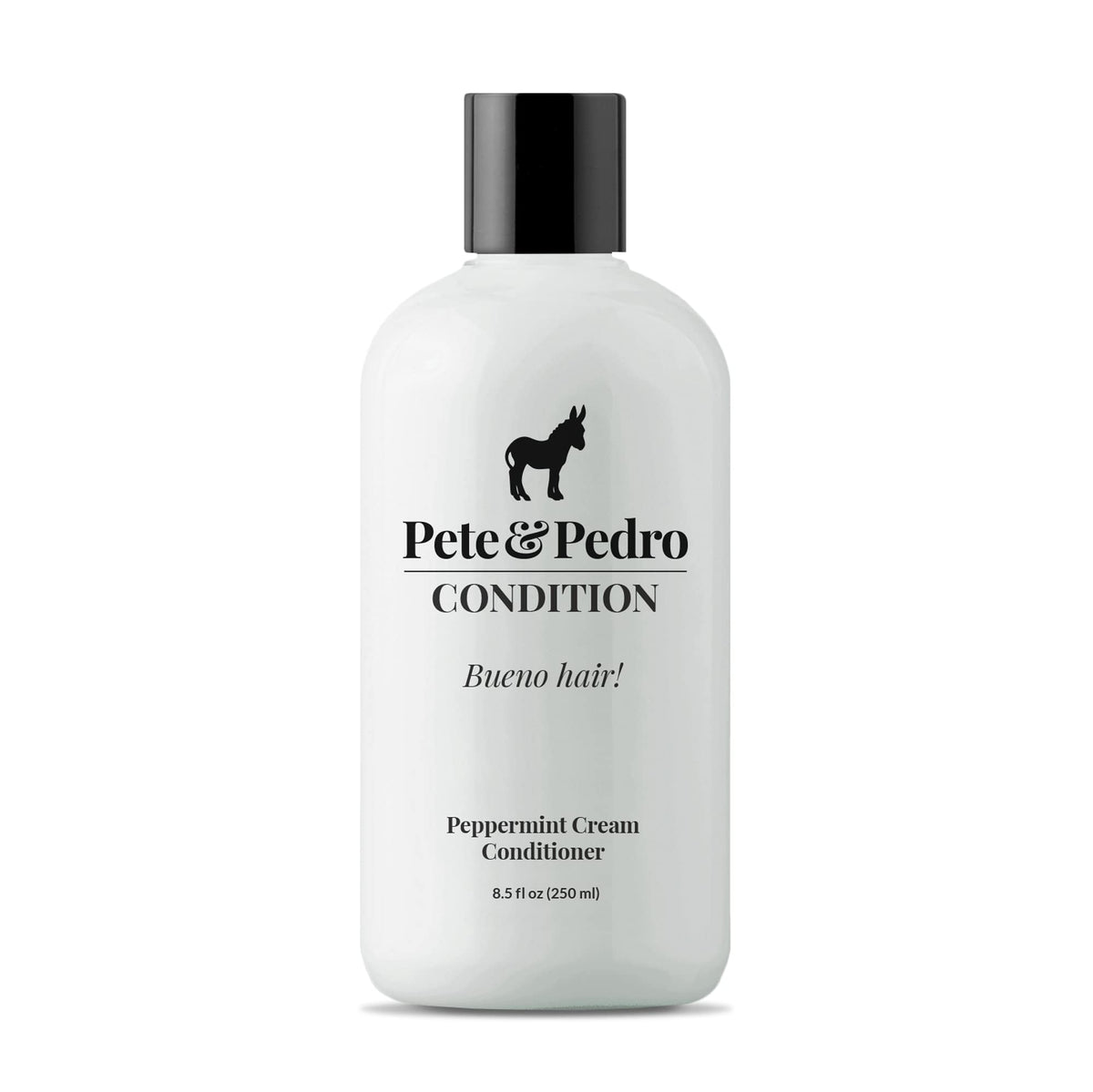 Pete & Pedro front bottle shot showing product and branding benefits