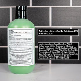 Pete & Pedro bottle in shower environment demonstrating in-use benefit