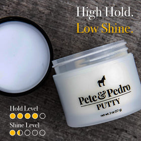 Hand scooping Pete & Pedro putty to demonstrate easy application and pliability