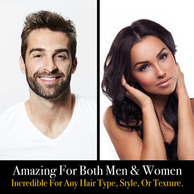 Pete & Pedro applied to damp hair for instant root lift benefit