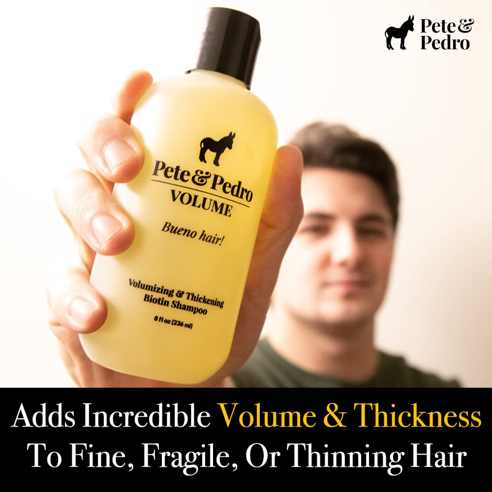 Pete & Pedro thick lather texture delivering gentle cleansing benefit